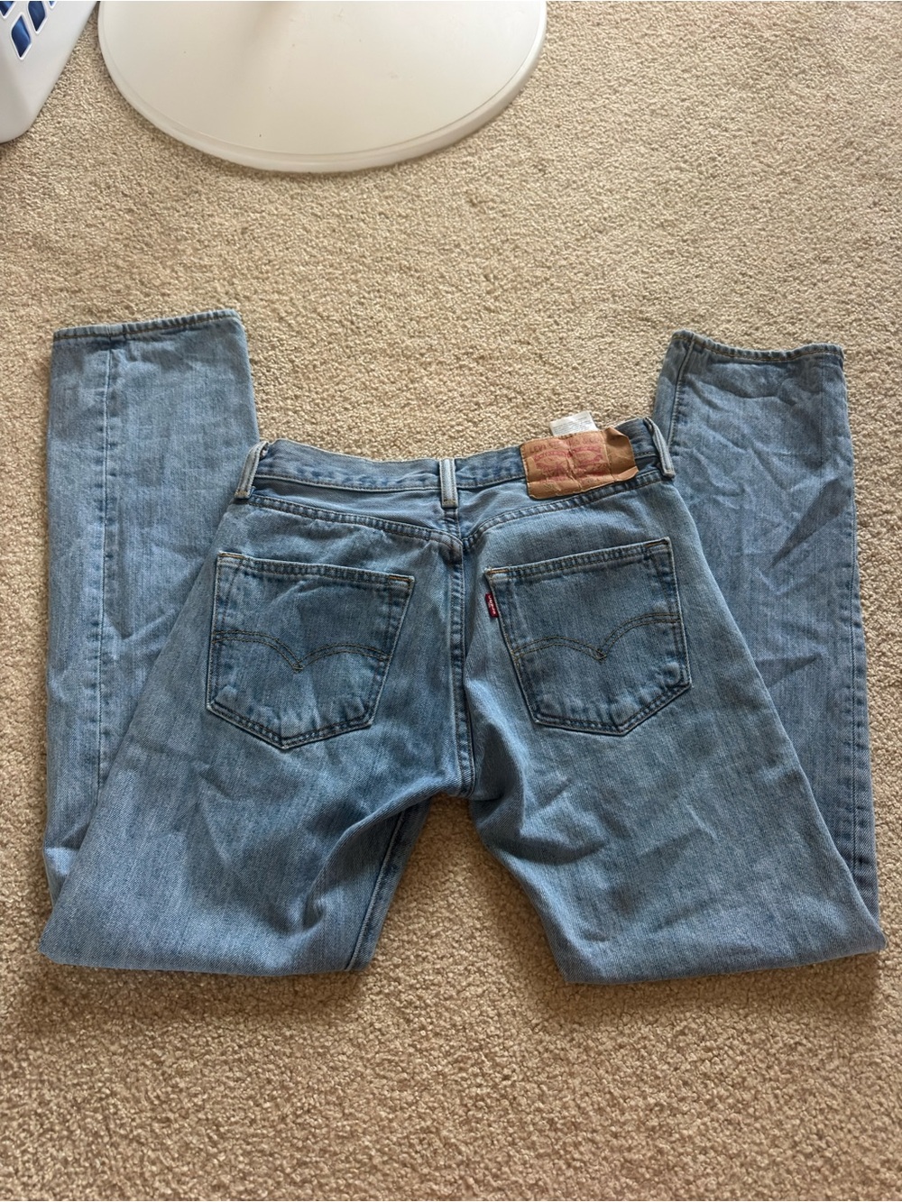 Levi's Women’s Straight Light Wash Blue Jeans